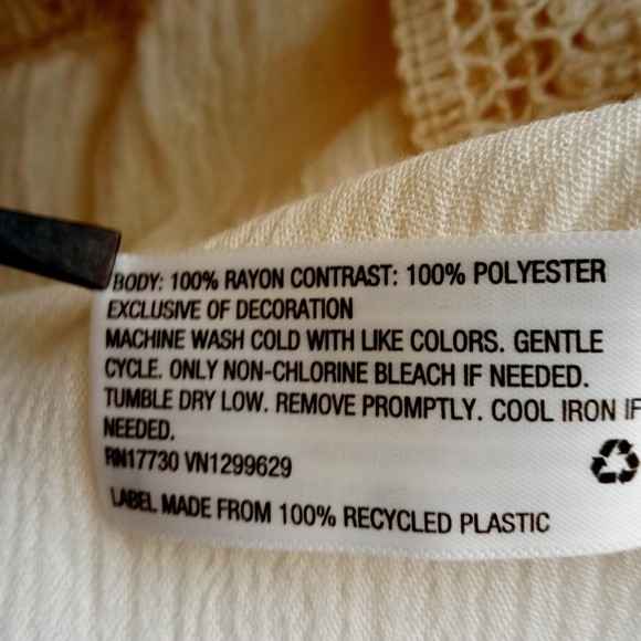 NWT Knox Rose Lace Blouse with Angel Sleeves in size XS/S - Picture 11 of 12